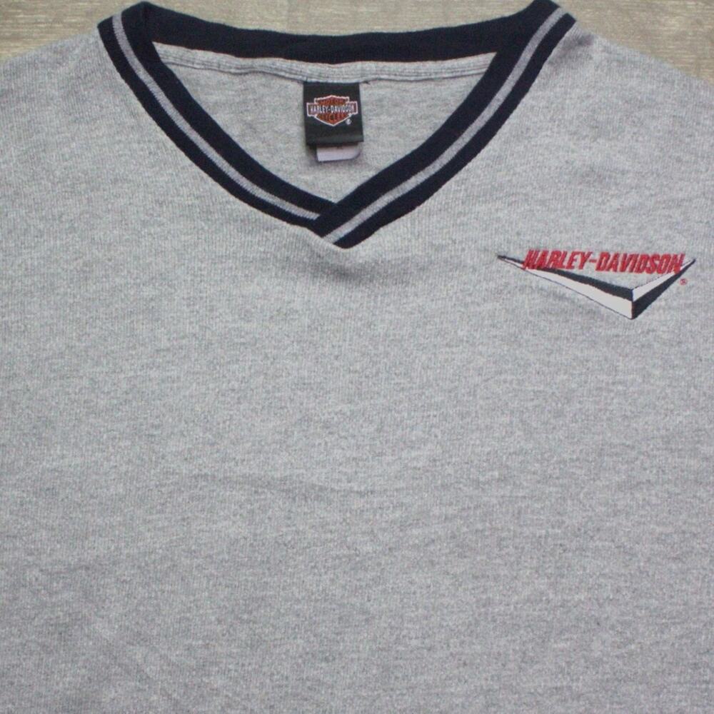 Vintage 1995 Harley-Davidson Fletcher’s Clearwater FL Knit Jersey Tee XL USA